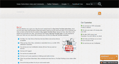 Desktop Screenshot of buyingrealyoutubeviews.com